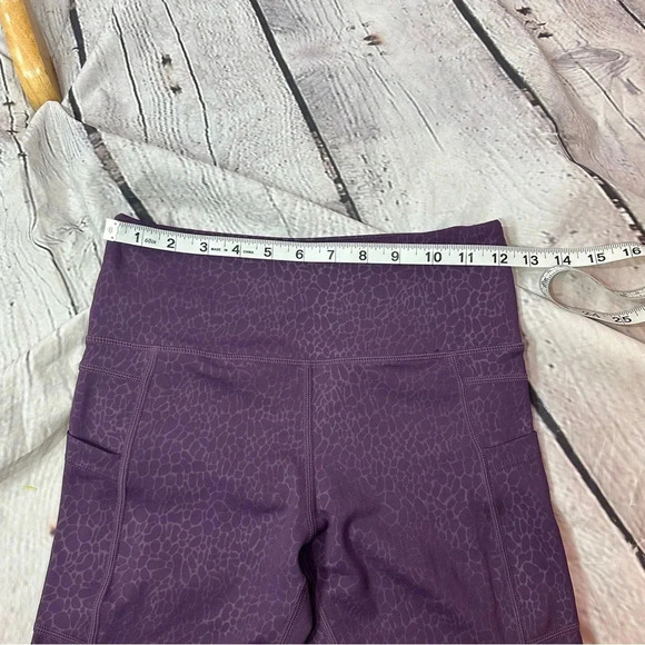 Zyia active deep purple leggings size 4 - Picture 2 of 7